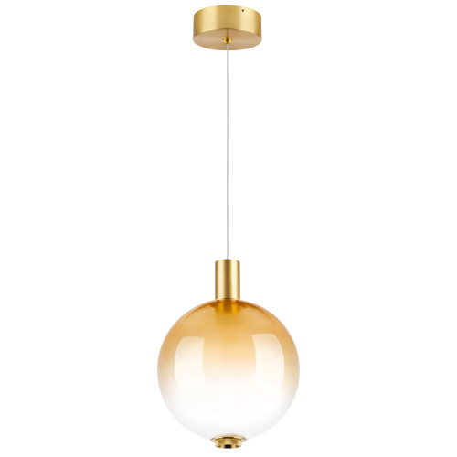 805403 Люстра COLORE LED 1х6W 320LM ЗОЛОТО/ЯНТАРНЫЙ 3000K 805403 Люстра COLORE LED 1х6W 320LM ЗОЛОТО/ЯНТАРНЫЙ 3000K