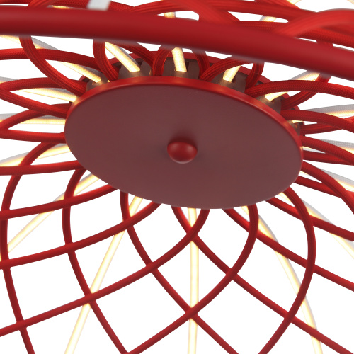 SL6016.603.01 Светильник подвесной ST-Luce Красный/Красный LED 1*20W 3000K BOUND фото 6