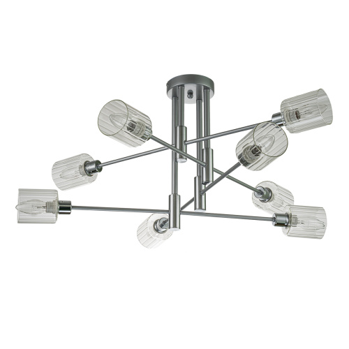 Светильник на штанге Escada 1140/8P E14*40W Silver/Chrome фото 2 Светильник на штанге Escada 1140/8P E14*40W Silver/Chrome фото 2