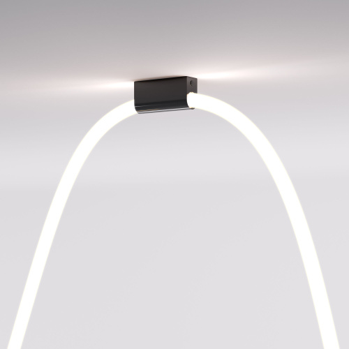 Накладные крепления для круглого гибкого неона Full light черный FL 28100