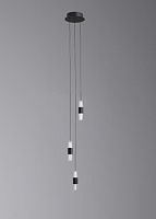 Люстра подвесная Alfa Light F3024-49 BLACK