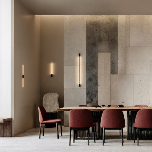 Светильник настенный TRIXRAY, 6.5Вт, 780?мм, 3000К, алюминий, черный фото 2