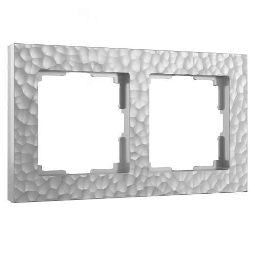 Рамка из поликарбоната на 2 поста Hammer серебряный W0022406 Рамка из поликарбоната на 2 поста Hammer серебряный W0022406