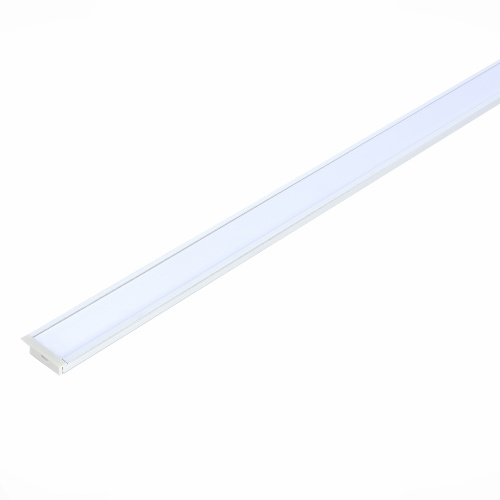 ST017.129.04 Встраиваемый алюминиевый профиль с рассеивателем(к-т: 2 загл.+4 креп.Скобы) ST-Luce Алю Светодиодные ленты фото 3