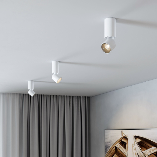 Светильник накладной поворотный светодиодный Spot 8W 4000K белый 25106/LED фото 4 Светильник накладной поворотный светодиодный Spot 8W 4000K белый 25106/LED фото 4
