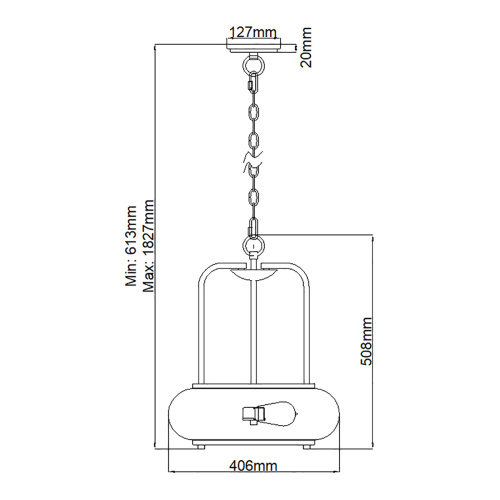 Подвесной светильник Quoizel, Арт. QZ-TRILOGY-3P фото 2
