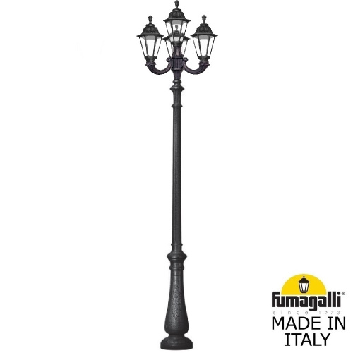 Fumagalli Парковый фонарь FUMAGALLI NEBO OFIR/RUT 3L+1 E26.202.R31.AXE27