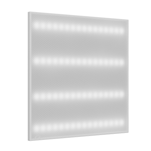 STP-A-1009-P-36-65K-40 Светильник ДВО ST Luce STANDART IP40 595*595*19 мм 36Вт 4200лм 6500К призма ( Коммерческое освещение