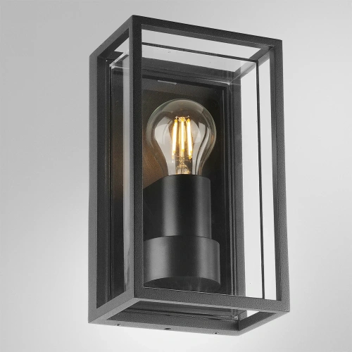 Уличный настенный светильник Arte Lamp MARFIK A2322AL-1BK фото 2 Уличный настенный светильник Arte Lamp MARFIK A2322AL-1BK фото 2