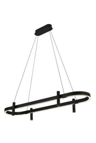 Люстра подвесная Alfa Light F3924-16 black 90W 120*37*H 150