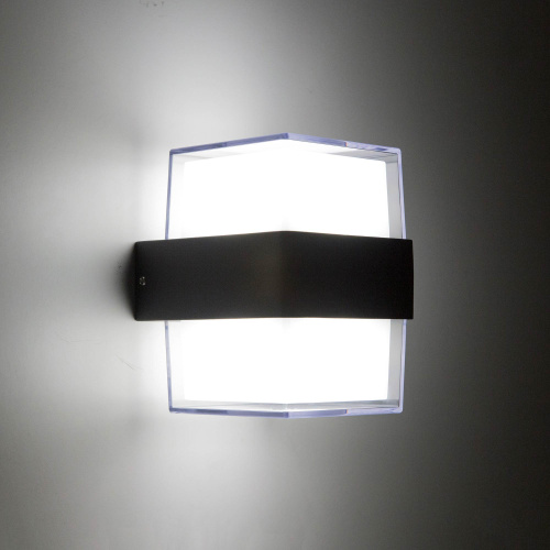 Citilux GARDA CLU0009K LED Уличный настенный светильник Графит фото 6 Citilux GARDA CLU0009K LED Уличный настенный светильник Графит фото 6