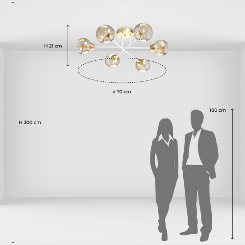 Люстра потолочная De City Вита 220013606 фото 2