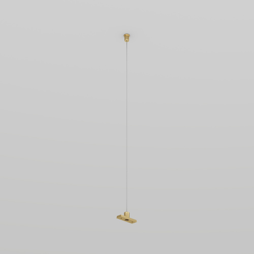 TR5718-SB Механический подвес для трека SHINE BASE, 48V DC, IP20, 2м, сатинированная латунь, алюминий