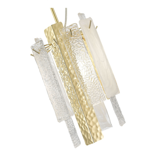 SL1636.203.01 Люстра подвесная ST-Luce Золотистый/Белый, Золотистый E14 1*40W SCOLARE фото 3