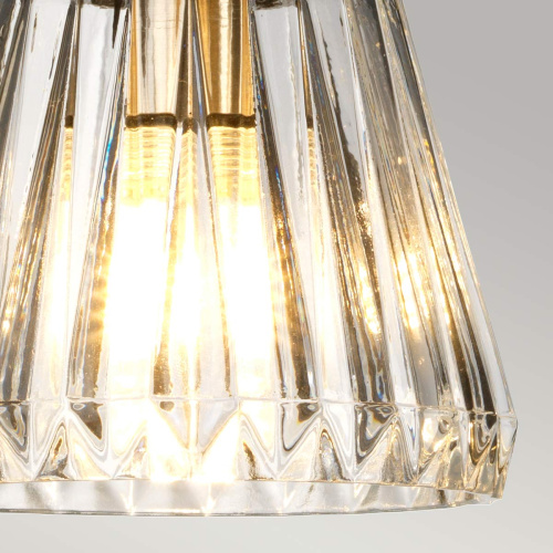 Подвесной светильник для ванных комнат Elstead Lighting, Арт. BATH-AGATHA1P-BN фото 7