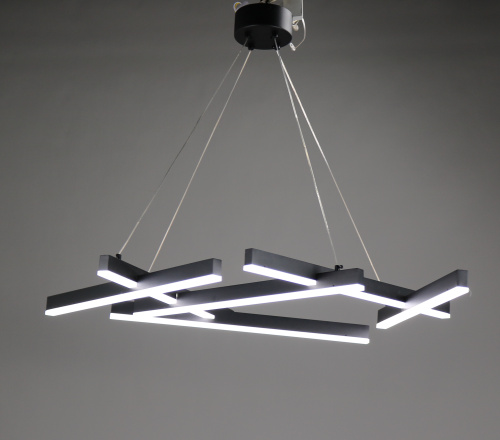 Подвесной светильник черный LED 65Вт 85см Zortes AVEN ZRS.01243.02 фото 14