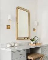 Зеркало в золотой раме "Гийом"