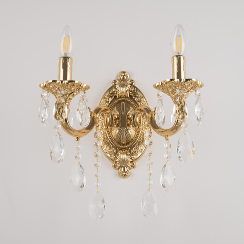 Бра с хрустальными подвесками AL7801B10/2/175 B G Bohemia Ivele Crystal (Богемия Ивеле Кристалл) фото 5