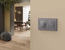 Лицевая панель AMBRELLA VOLT ALFA AP5057