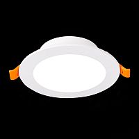 ST210.538.12 Св-к встр. Белый LED 1*12W 3000K 900Lm Ra80 110° IP20 D120xH30 220-240V Встраиваемые светильники