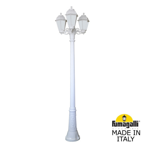 Fumagalli Садово-парковый фонарь FUMAGALLI GIGI BISSO/SABA 3L K22.156.S30.WYE27 Fumagalli Садово-парковый фонарь FUMAGALLI GIGI BISSO/SABA 3L K22.156.S30.WYE27