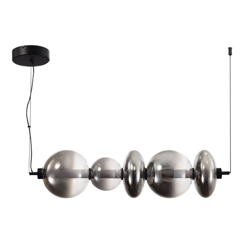 SL6119.413.40 Светильник подвесной ST-Luce Черный/Дымчато-Серый LED 1*40W 3000K PERLINA фото 5