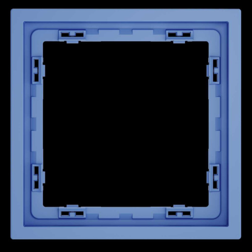 Рамка пластиковая S70 на 1 пост, (деним) Voltum VLS100115 Рамка пластиковая S70 на 1 пост, (деним) Voltum VLS100115