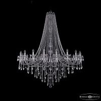 Люстра хрустальная 1415/20/530/h-180 Ni