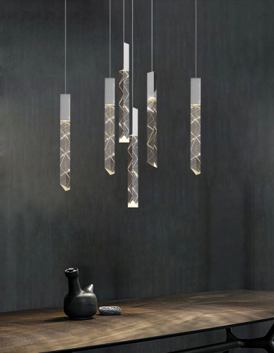 Подвесной светильник Trinity 3 chrome фото 2 Подвесной светильник Trinity 3 chrome фото 2