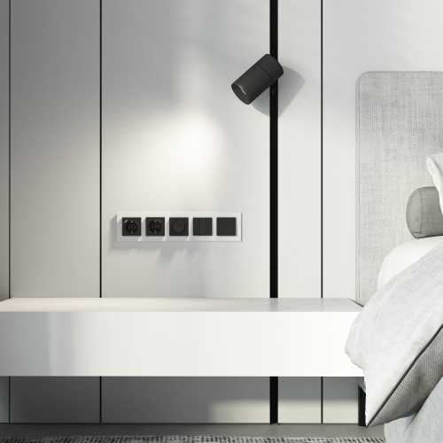 Рамка из стекла на 5 постов Senso белый soft-touch W0053101 фото 2 Рамка из стекла на 5 постов Senso белый soft-touch W0053101 фото 2