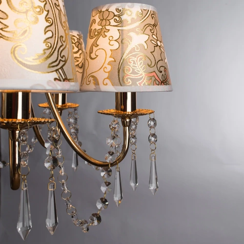 Подвесная люстра Arte Lamp ARMONICO A5008LM-5GO фото 4 Подвесная люстра Arte Lamp ARMONICO A5008LM-5GO фото 4