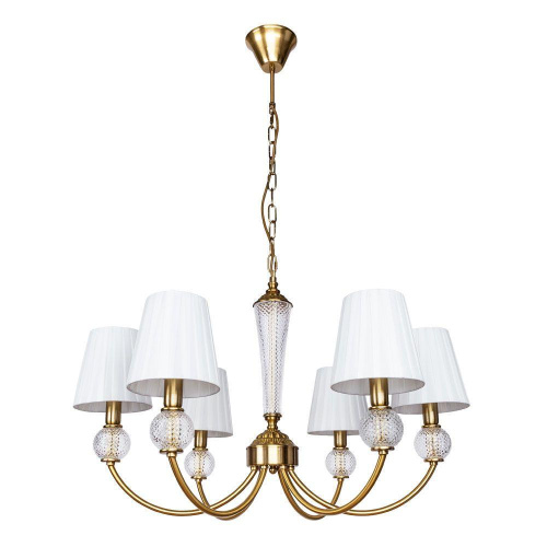 Подвесная люстра Arte Lamp Gracie A7301LM-6PB Подвесная люстра Arte Lamp Gracie A7301LM-6PB