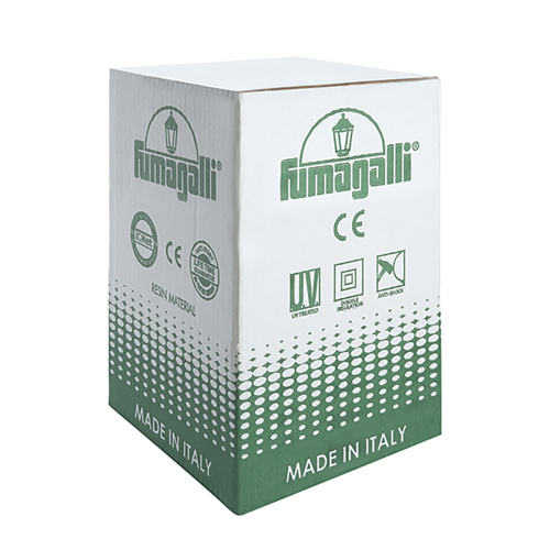 Светильник архитектурный, Fumagalli DS1.560.000.LXG1K, 3W 230V GX53 серый фото 13