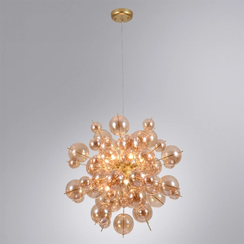 Подвесная люстра Arte Lamp MOLECULE A8313SP-9GO фото 2
