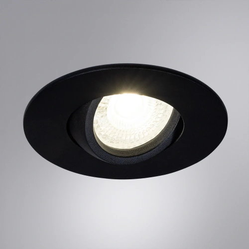 Точечный встраиваемый светильник Arte Lamp GIRO A2867PL-1BK фото 2 Точечный встраиваемый светильник Arte Lamp GIRO A2867PL-1BK фото 2