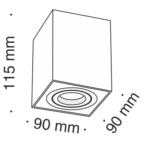 Потолочный светильник Technical C017CL-01S фото 4