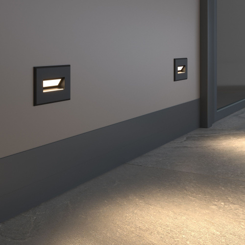Подсветка для лестниц MRL LED 1109 чёрный Подсветка для лестниц MRL LED 1109 чёрный