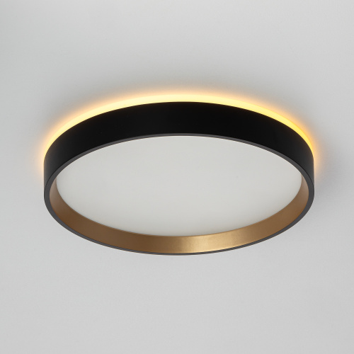 Citilux ETALON CL750241 LED Светильник с подсветкой Чёрный+Золото фото 4 Citilux ETALON CL750241 LED Светильник с подсветкой Чёрный+Золото фото 4