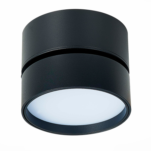 ST651.442.14 Светильник потолочный поворотный Черный LED 1*14W 4000K 1 100Lm Ra>90 120° IP20 D105xH8 Накладные светильники фото 2