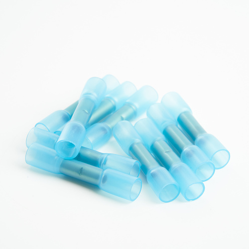 Гильза соединительная изолированная термоусаживаемая STEKKER LD300-1525 сечение 1,5-2,5мм2, 27A, голубой (DIY упак 10шт) фото 2