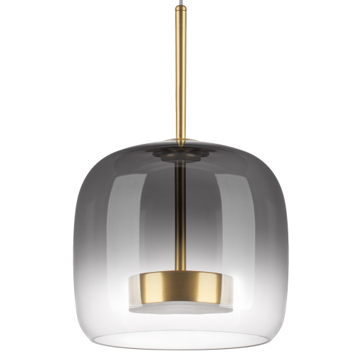 804008 Люстра CUPOLA LED 9W 450LM ЗОЛОТО/ДЫМЧАТЫЙ 3000K фото 4