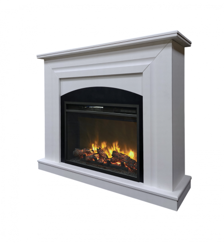 Каминокомплект MONZA/МАЛИБУ Лофт Оникс с очагом Электроочаг MAGIC/МЕЙДЖИК 24 фото 3