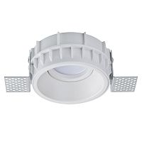 Комплект из светильника и рамки Lightstar Domino Round (214610+214606) G214606