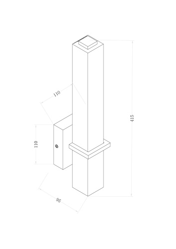 Настенный светильник (бра) Technical C002WL-L12CH4K фото 5 Настенный светильник (бра) Technical C002WL-L12CH4K фото 5