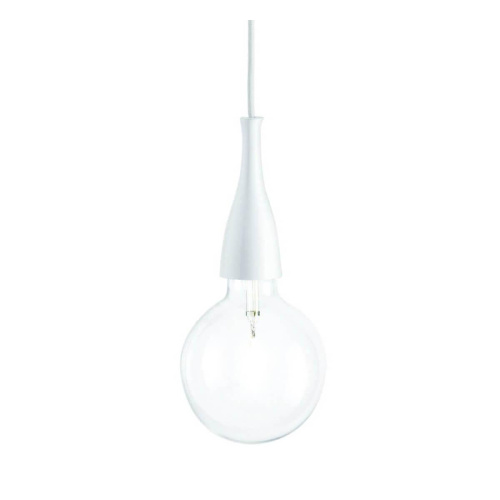 Подвесной светильник Ideal Lux Minimal SP1 Bianco 009360 Подвесной светильник Ideal Lux Minimal SP1 Bianco 009360