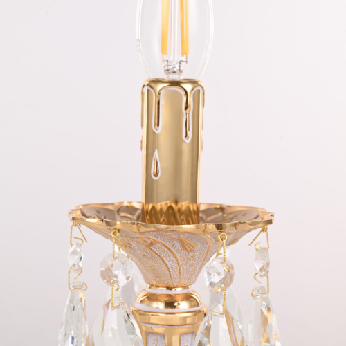 Настольная лампа AL77200L/1-25 GW Bohemia Ivele Crystal (Богемия Ивеле Кристалл) фото 4