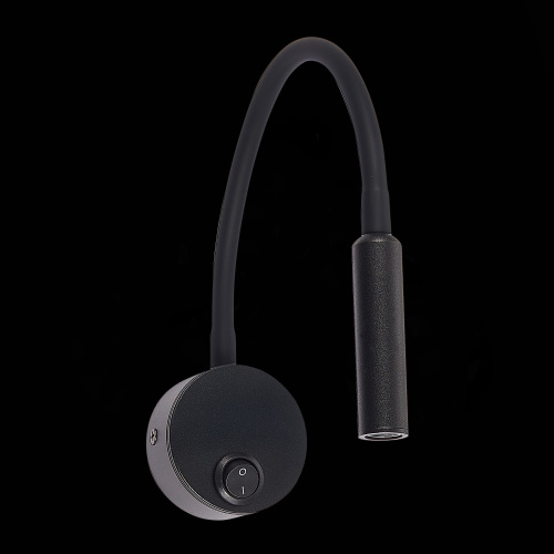 ST653.431.01 Светильник настенный ST-Luce Черный/Черный LED 1*3W 3000K Настенные светильники фото 4