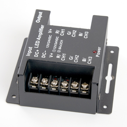 Усилитель для светодиодной ленты, RGB, 24А12-24V, LD67 фото 2