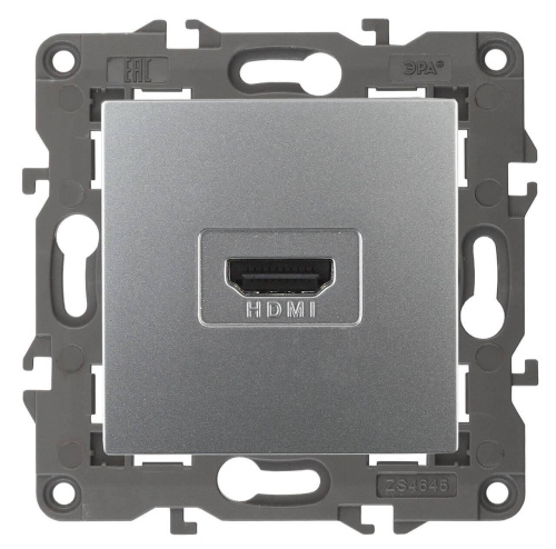 Розетка HDMI ЭРА Elegance 14-3114-03 Б0034334 Розетка HDMI ЭРА Elegance 14-3114-03 Б0034334