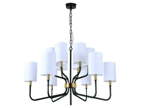 Подвесная люстра Newport 35212/С black+brass М0071697 фото 3 Подвесная люстра Newport 35212/С black+brass М0071697 фото 3